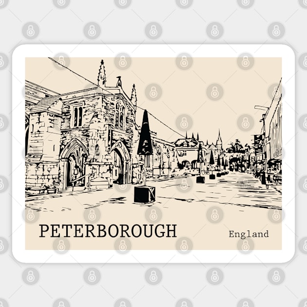 Peterborough England Sticker by Lakeric